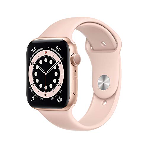 Apple Watch Series 6 (GPS, 40 mm) Aluminiumgehäuse Gold, Sportarmband...