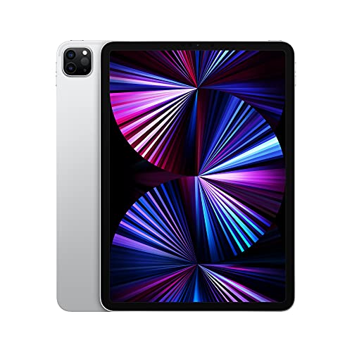 Apple 2021 iPad Pro (11', Wi-Fi, 128 GB) - Silber (3. Generation)