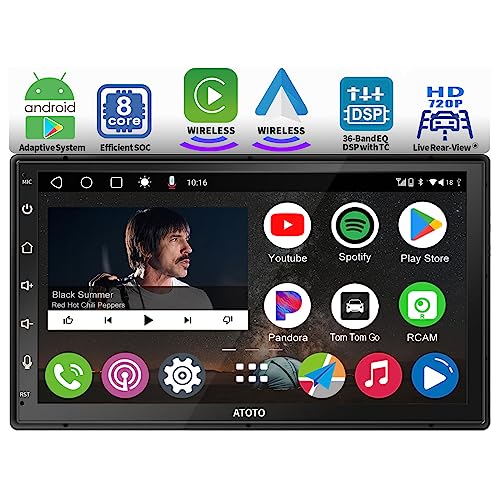 ATOTO F7 SE Autoradio, Android Auto & CarPlay-Verbindung,Bluetooth...