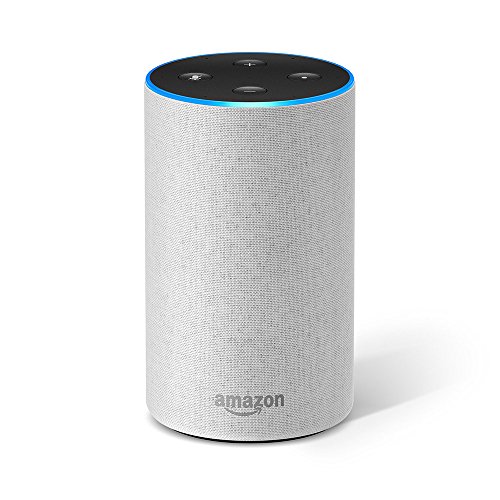 Amazon Echo (2. Gen.), Intelligenter Lautsprecher mit Alexa, Sandstein...