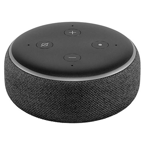 Echo Dot (3. Gen.) Intelligenter Lautsprecher mit Alexa, Anthrazit...