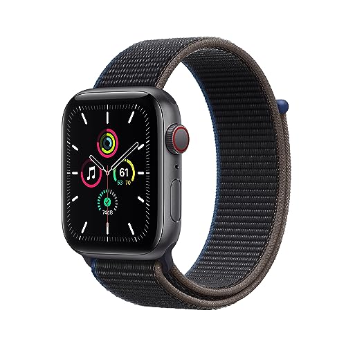 Apple 2020 Watch SE (GPS + Cellular, 44 mm) Aluminiumgehäuse Space...