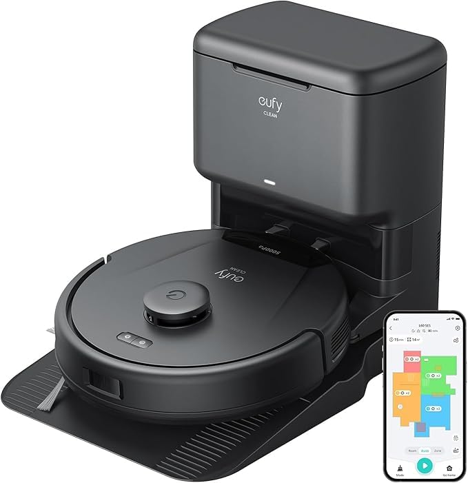 eufy Clean L60 Saugroboter mit Absaugstation, Ultra Starke 5.000Pa...*