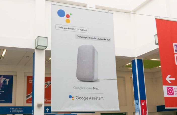 Google Home Max auf der IFA 2018