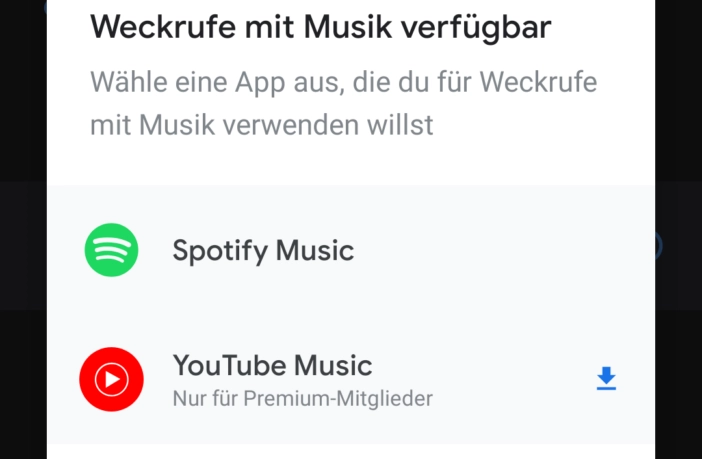 YouTube Music nun im Google Wecker verfügbar