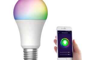 Luminea Home Control WiFi-Lampen Alexa