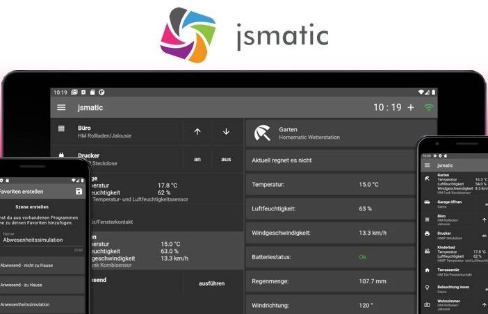 HomeMatic CCU App jsmatic