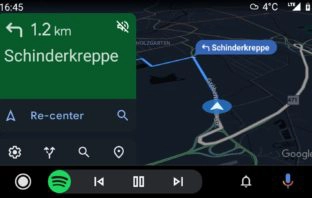 Android Auto Google Maps