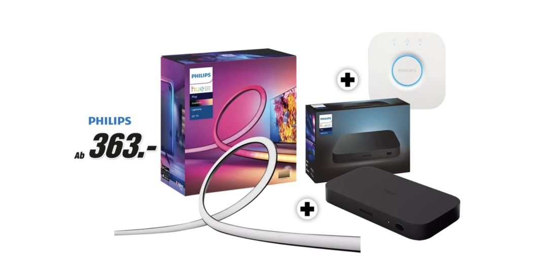 Philips Hue Play Gradient Lightstrip Bundle