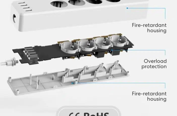 Meross HomeKit Steckdosenleiste