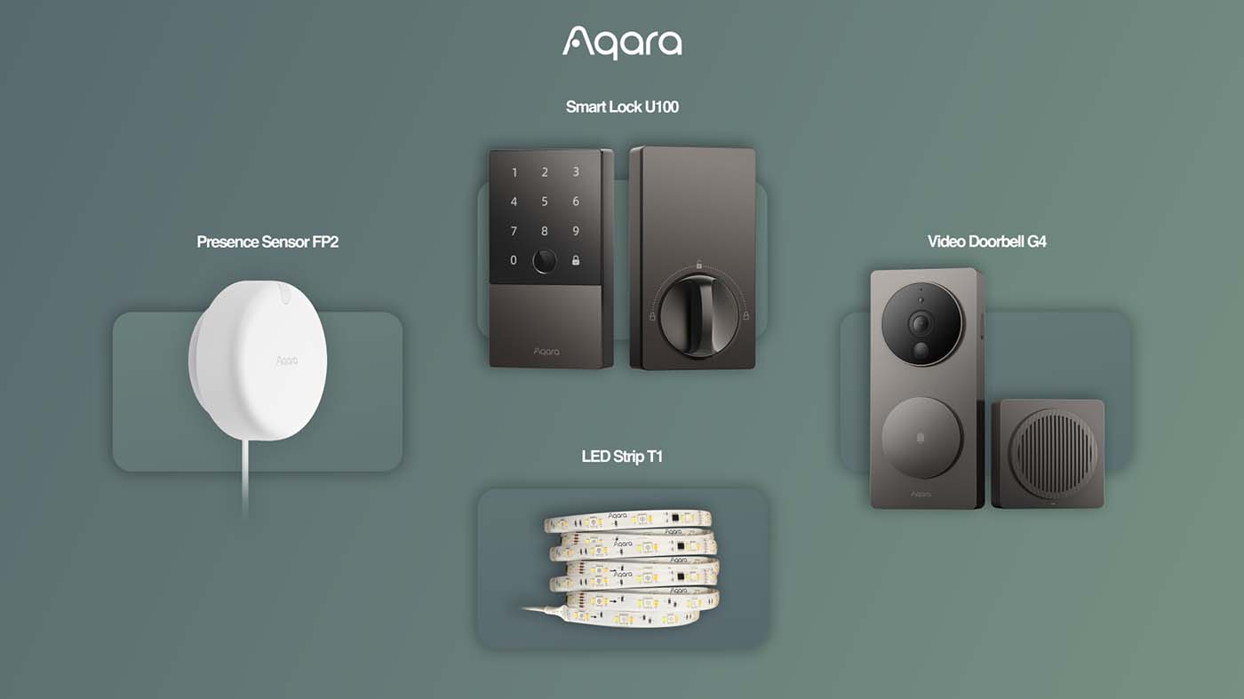 Aqara kündigt 4 neue Geräte auf der CES 2023 an