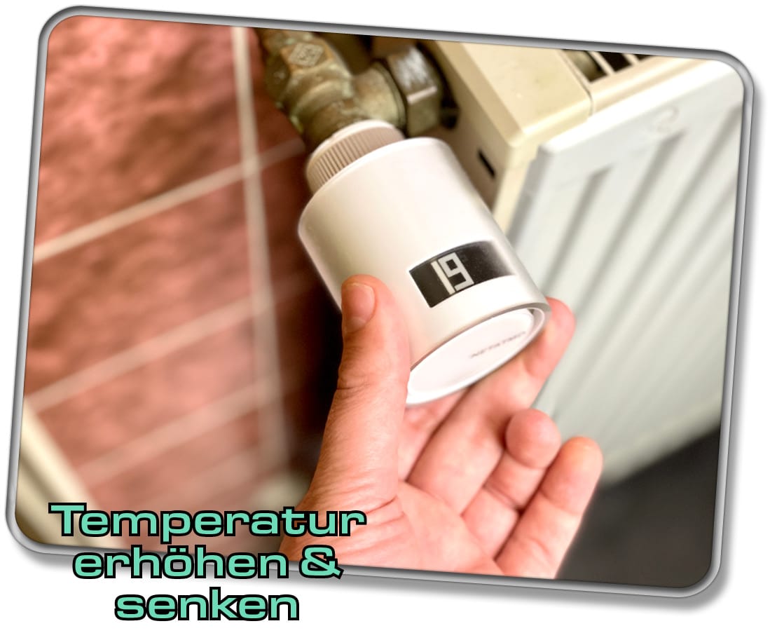 So steuert man das Netatmo Thermostat manuell