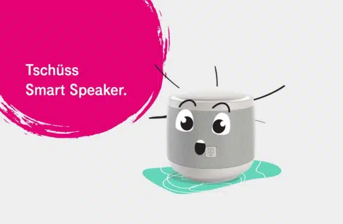 Telekom Smart-Speaker wird eingestellt.