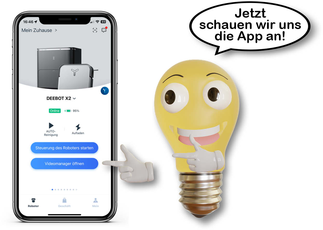 ECOVACS Deebot X2 Omni - Wir haben die ECOVACS Home-App ganz genau unter die Lupe genommen!