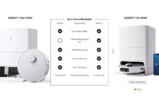 Unterschiede ECOVACS Deebot T20-Serie