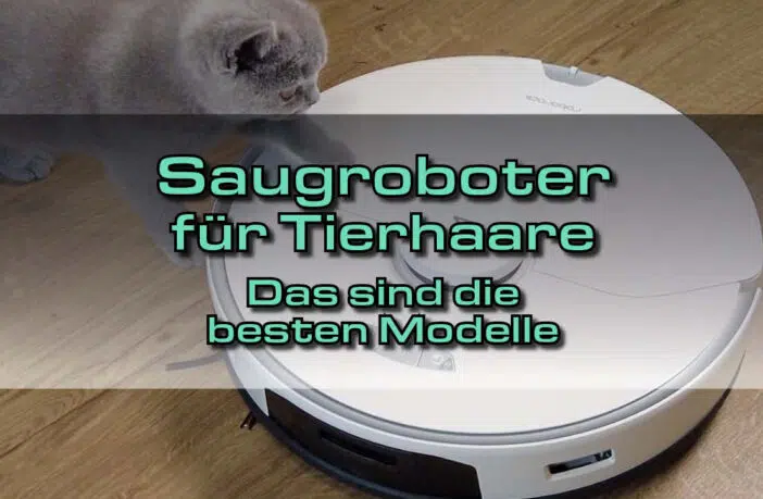 Saugroboter für Tierhaare