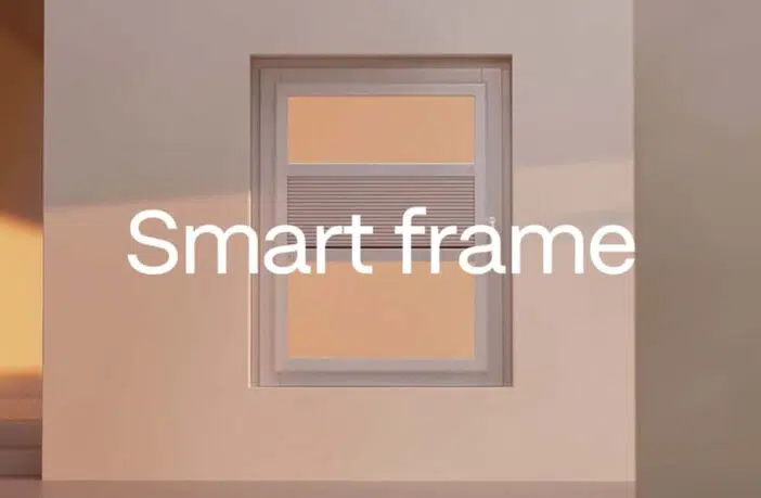 Coulisse Smart Frame Plissee