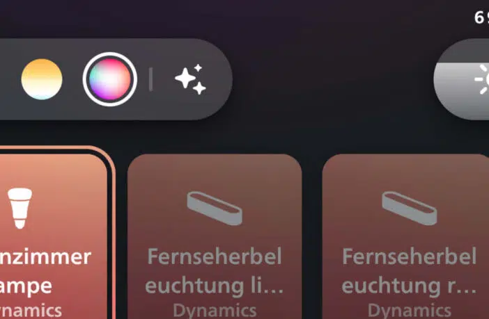 Hue bringt dritten Farbkreis in die App