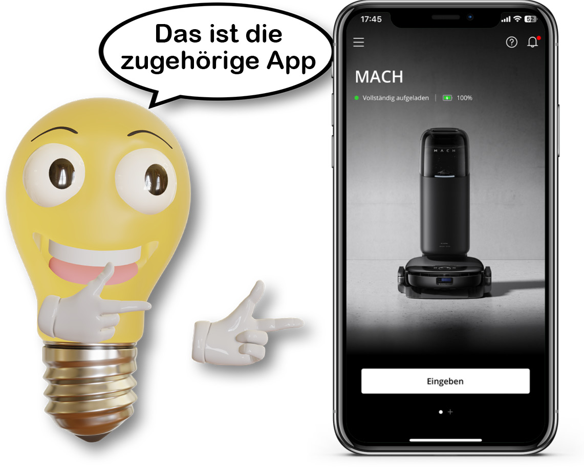 Das ist die App des eufy S1 Pro