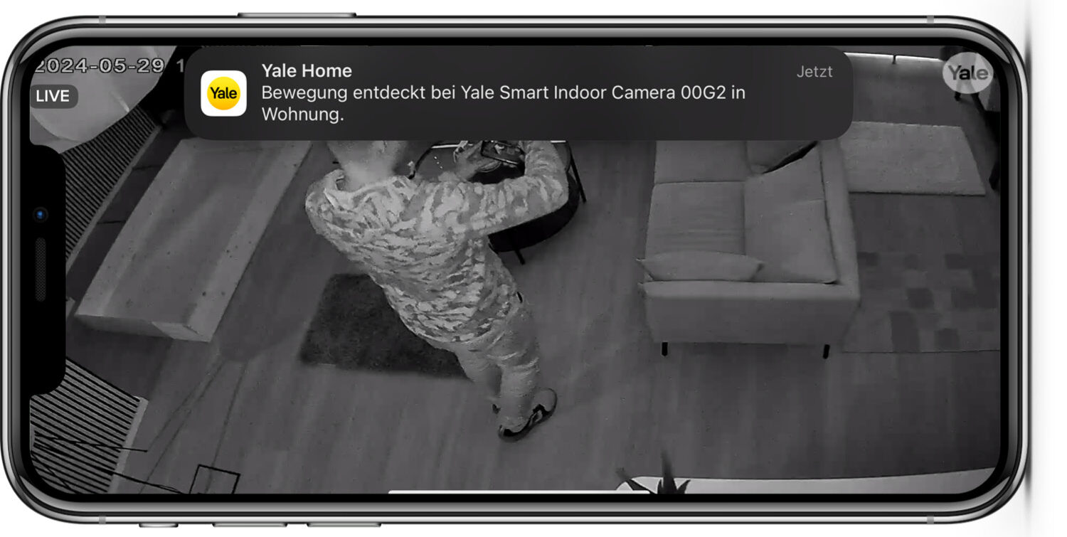 Yale Smart Indoor Camera - Wir haben die Bewegungserkennung ausprobiert