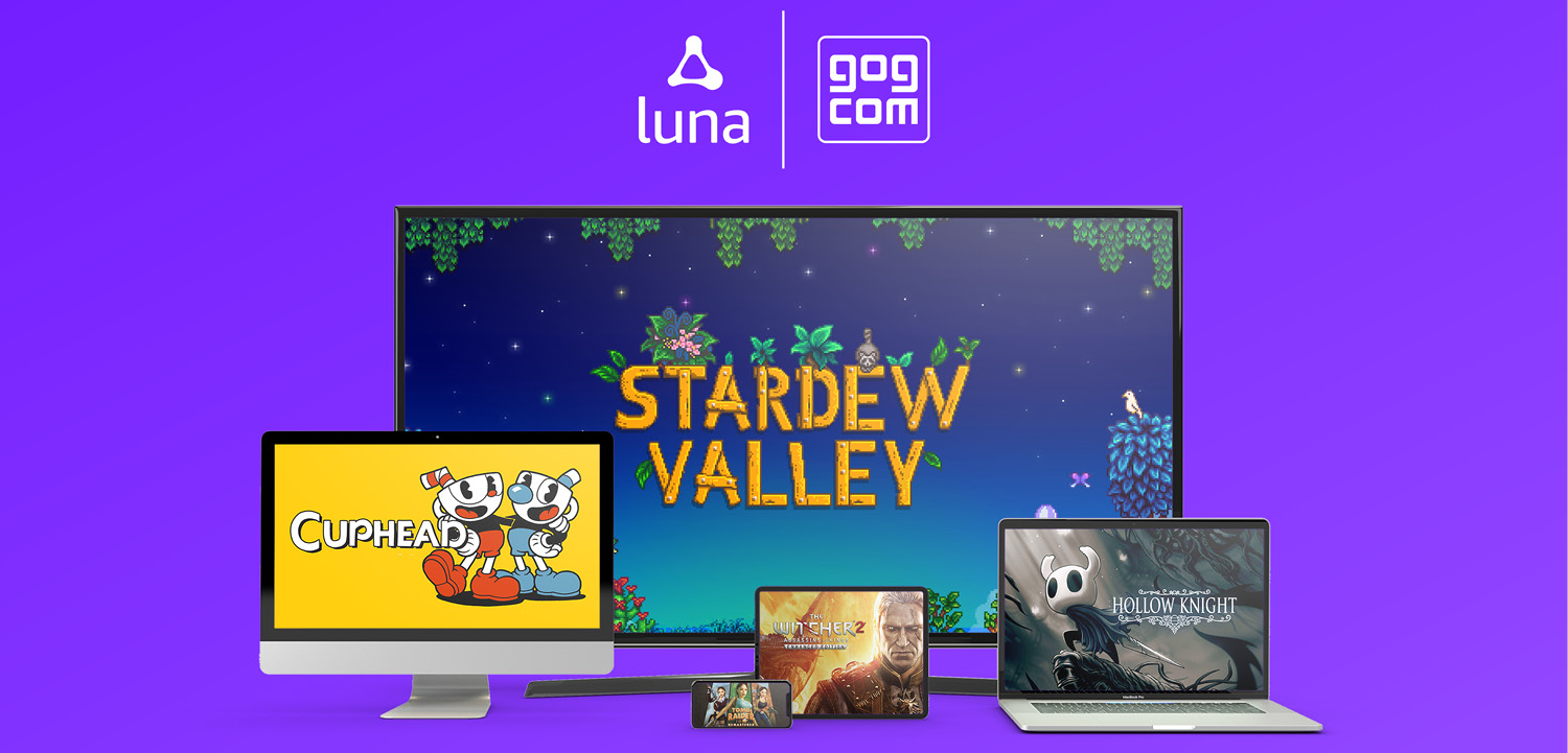 Amazon Luna – GOG games are now available in cloud gaming