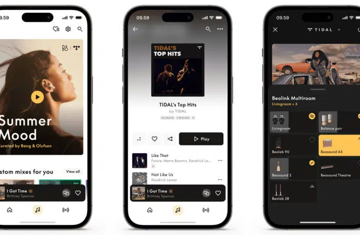 Bang & Olufsen-App TIDAL