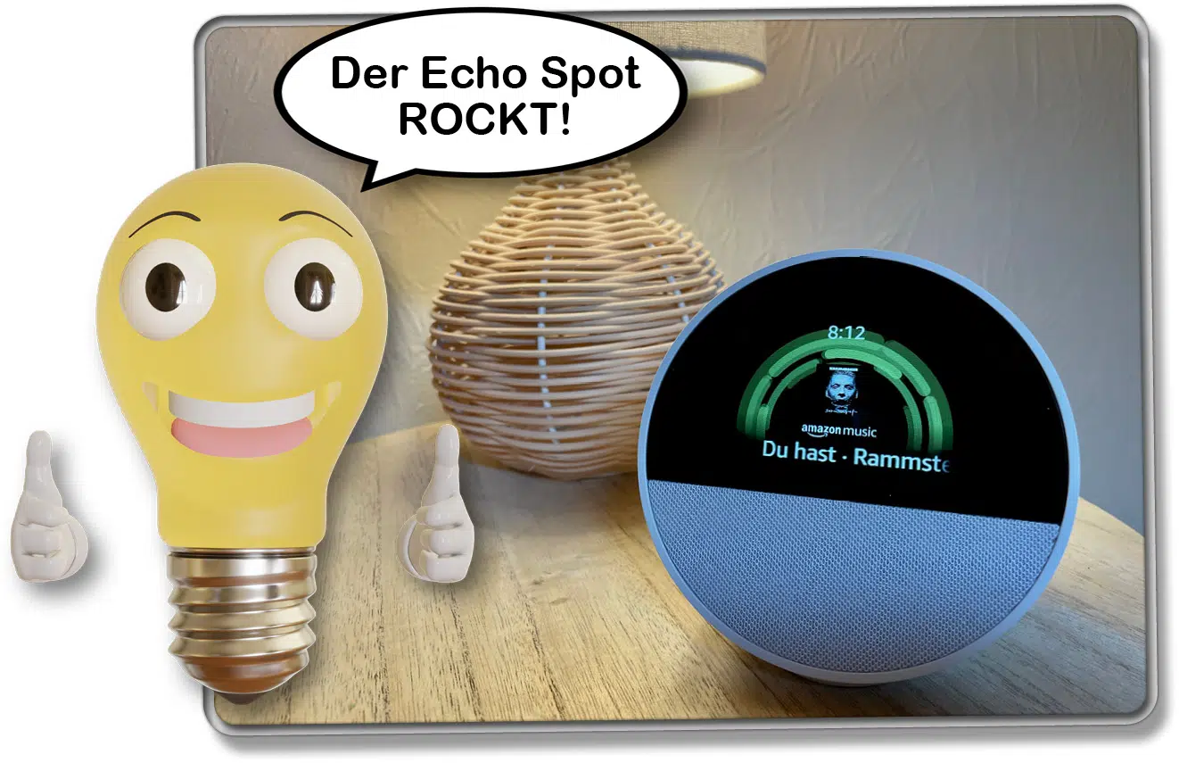 Der Amazon Echo Spot hat einen anständigen Sound