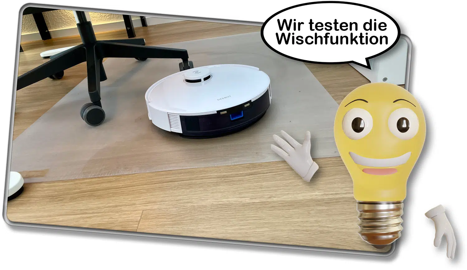 Wir haben uns die Wischfunktion des ECOVACS DEEBOT N20 PRO PLUS genau angeschaut