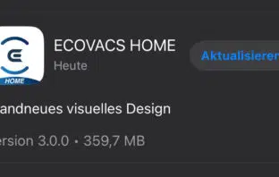 ECOVACS HOME App in Version 3.0.0