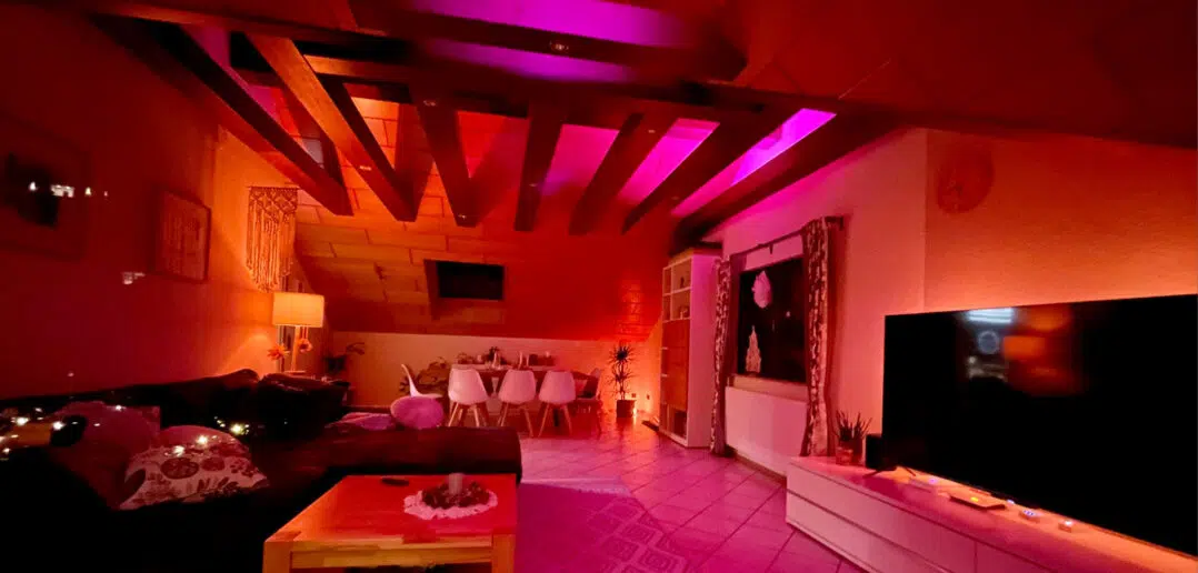 Philips Hue Beleuchtung in Action