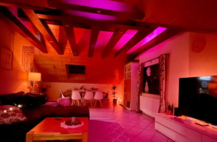 Philips Hue Beleuchtung in Action