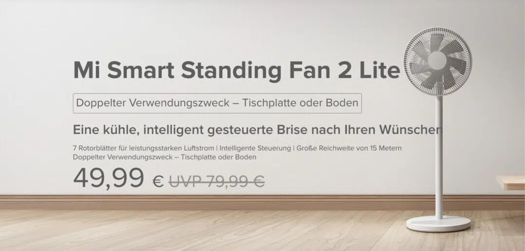 Xiaomi Mi Smart Standing Fan 2 Lite