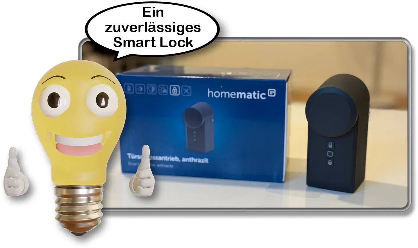 Der Homematic IP Türschlossantrieb hat sich im Test als anständiges Smart Lock herausgestellt