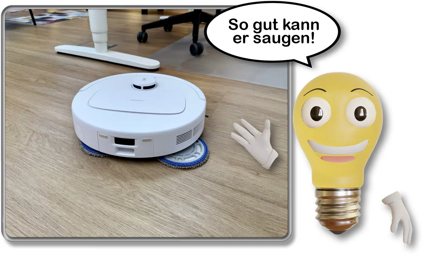 Wir zeigen euch, wie gut der ECOVACS DEEBOT N30 PRO OMNI saugen kann