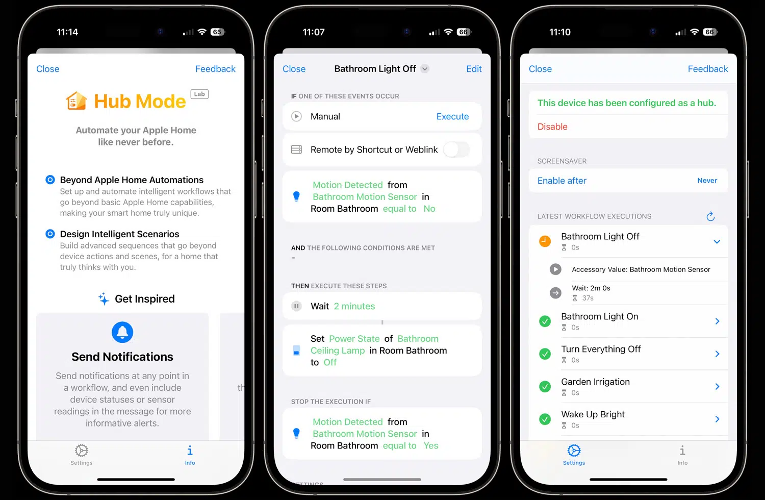 Hub Mode Controller for Homekits