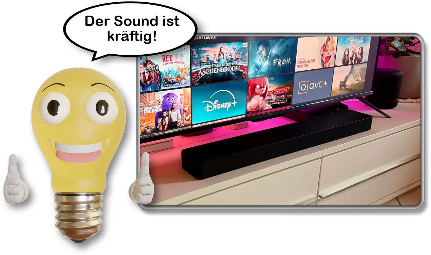 Fazit - Die Amazon Fire TV Soundbar steigert die Soundqualität jedes Fernsehers