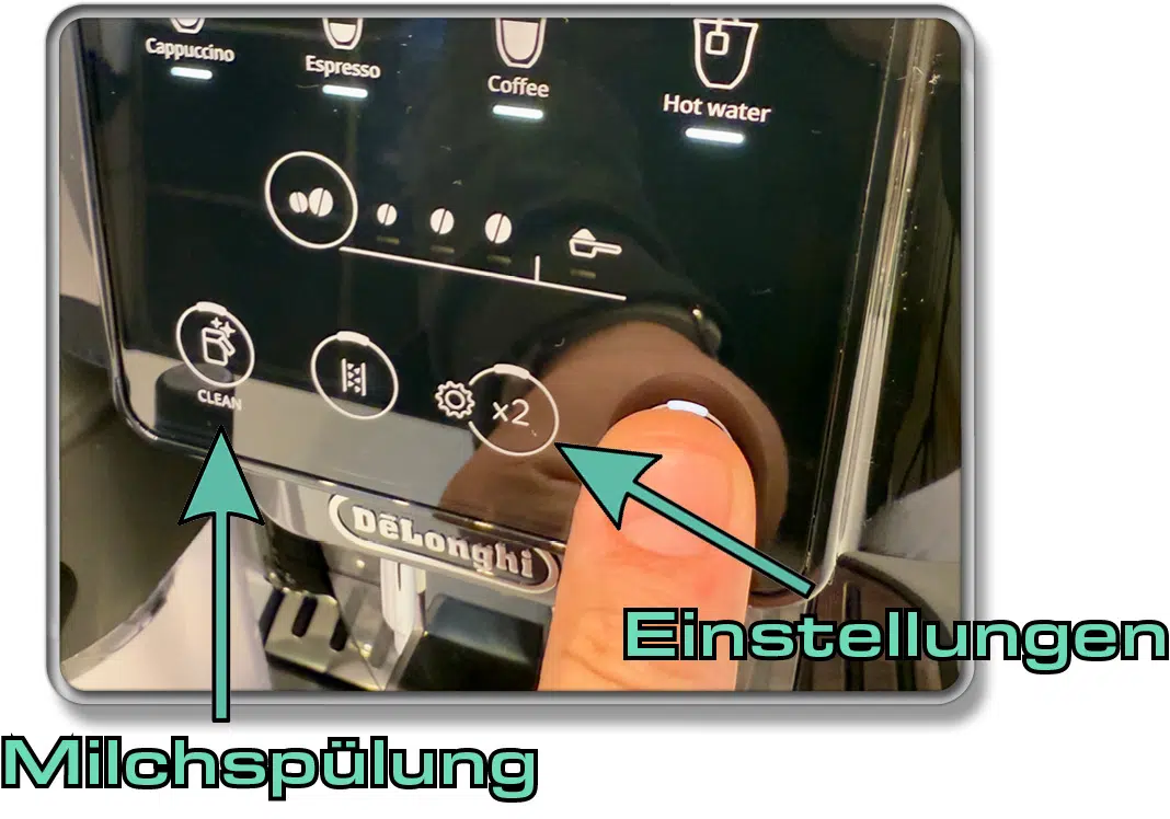 Einstellungen sind am Besten mittels Bedienungsanleitung einzusehen