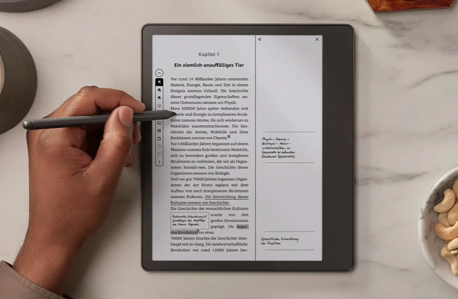 Kindle Scribe Notiz